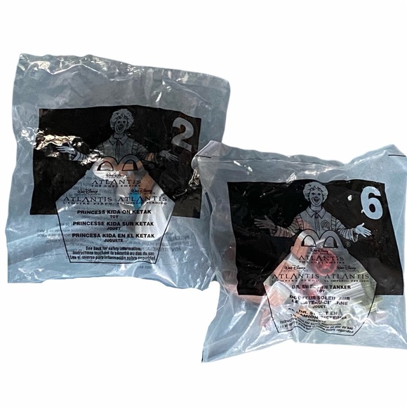 McDonald's Disney Atlantis: Lost Empire #2 #6 Toys - Picture 1 of 4